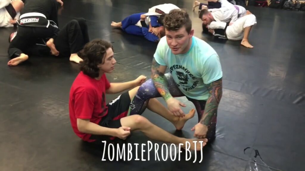 Craig Jones EBI Sneaky Backstep HeelHook Entry - ZombieProofBJJ (BreakDown)