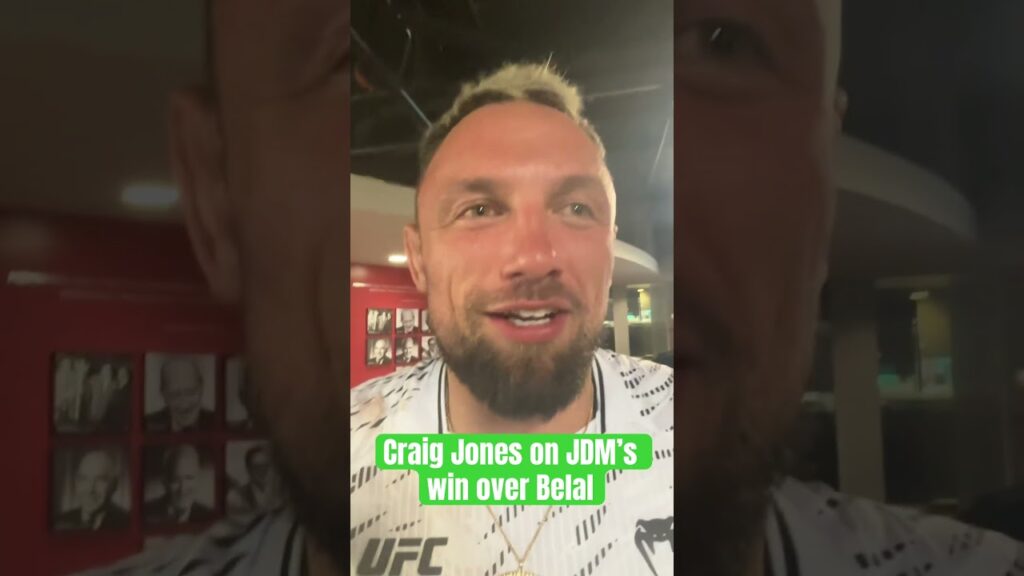 Craig Jones talks about Jack Della Maddalena’s win over Belal Muhammad #craigjones