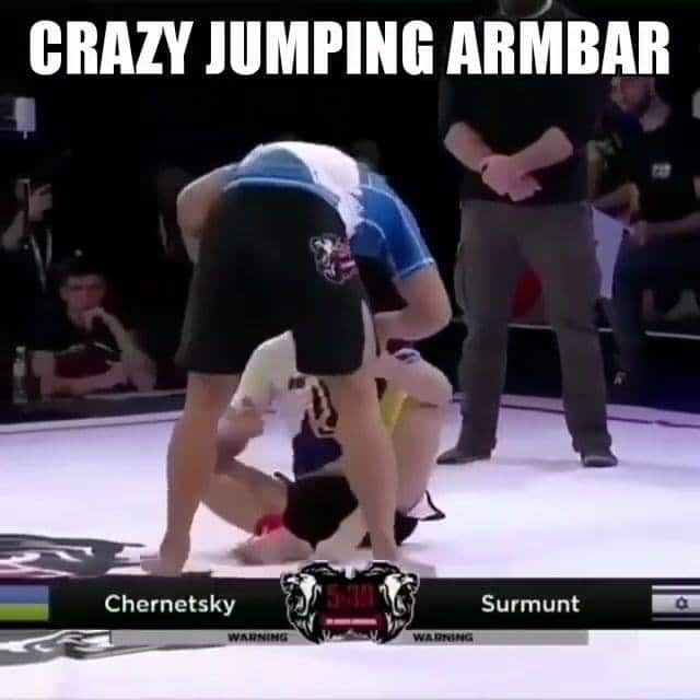 Crazy Jumping Armbar