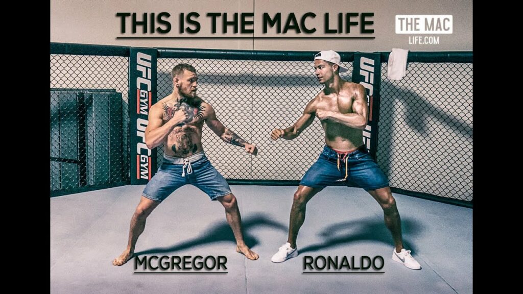 Cristiano Ronaldo meets Conor McGregor in Las Vegas - THIS IS THE MAC LIFE