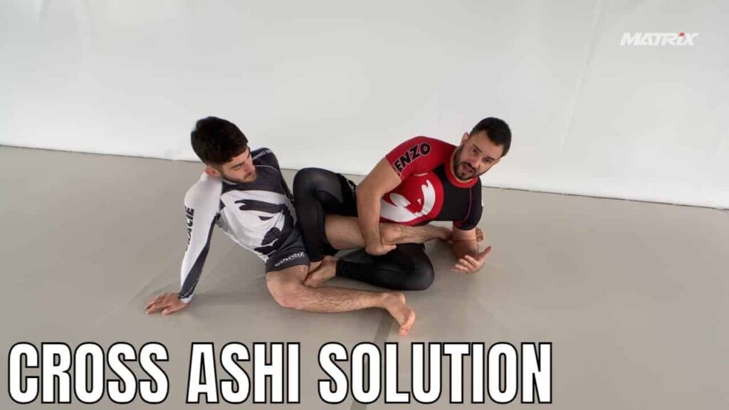 Cross Ashi Garami/411/Honeyhole/Saddle new solution against the most common escape -Matrix Jiu Jitsu