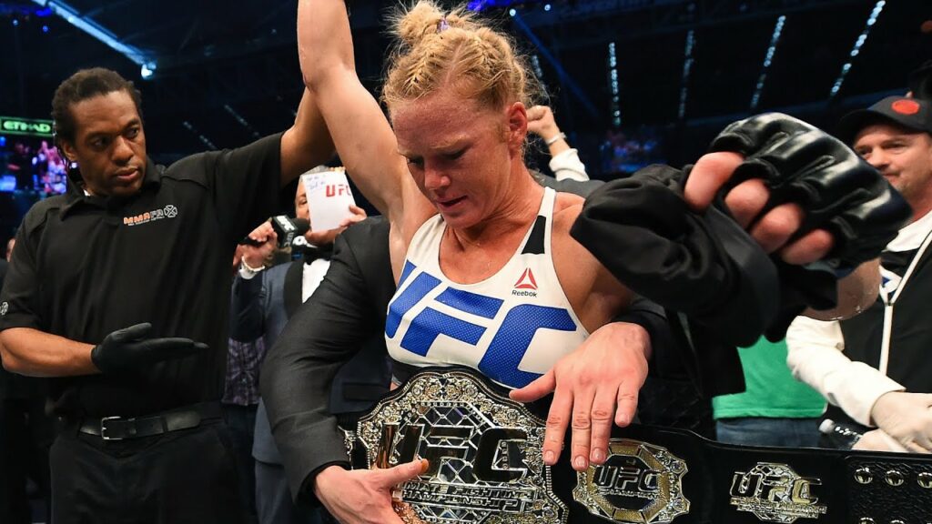 Crowning Moment: Holly Holm Completes the Upset With Shocking KO Over Ronda Rousey For the Title 👑