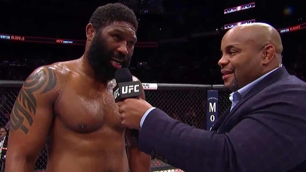 Curtis Blaydes Octagon Interview | UFC Columbus