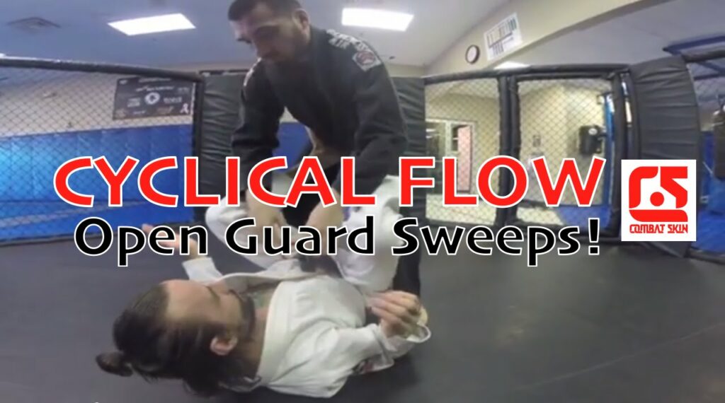 Cyclical Flow Drill: Four Open Guard Sweeps!