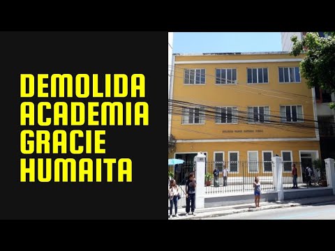 DEMOLIDO PREDIO DA ACADEMIA GRACIE HUMAITA