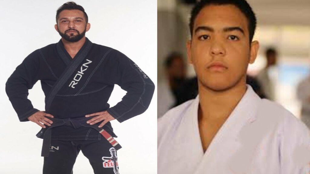 DIOGO REIS VS FEU BJJ EM UM ROLINHA SINISTRO E SOLTO