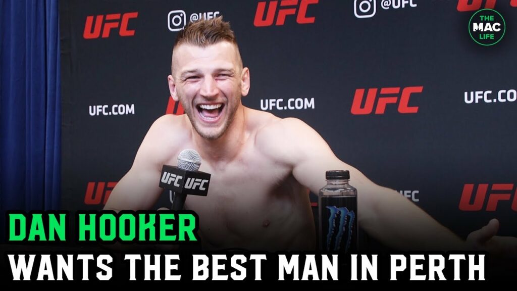 Dan Hooker: “The best guy that wants to fight me in Perth will get it”