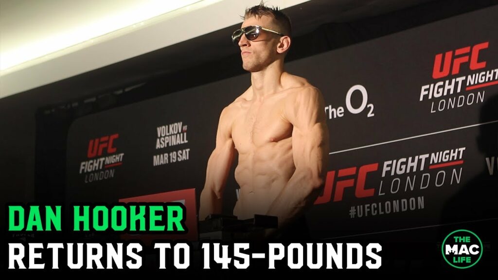 Dan Hooker makes championship weight for return to featherweight