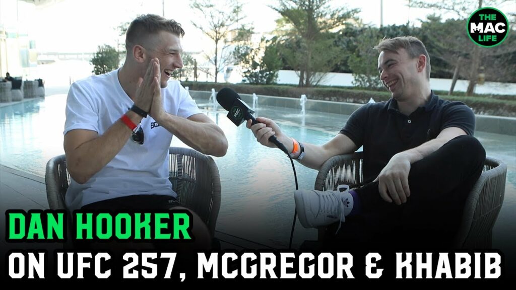 Dan Hooker talks Conor McGregor's return; pre-UFC 257 Rugby game with Dustin Poirier