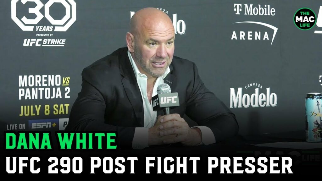 Dana White: ‘Alexander Volkanovski is an absolute freak’ | UFC 290 Post-Fight Press Conference