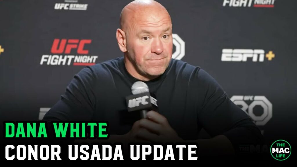 Dana White: ‘Conor McGregor has submitted USADA paperwork’