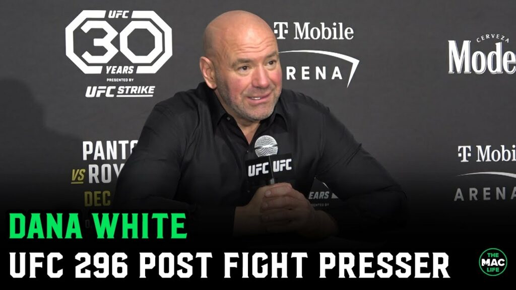 Dana White: "Colby Covington looked slow and old"; Strickland Brawl | UFC 296 Post Fight Presser