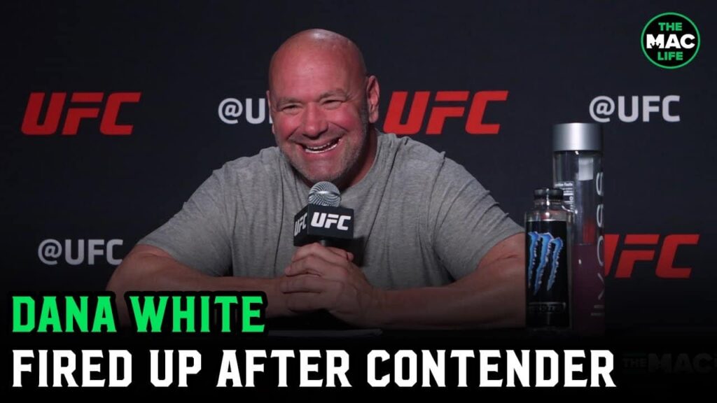 Dana White FIRED UP after Contender Series: 'Tell me that ain't worth watching every f***g Tuesday'