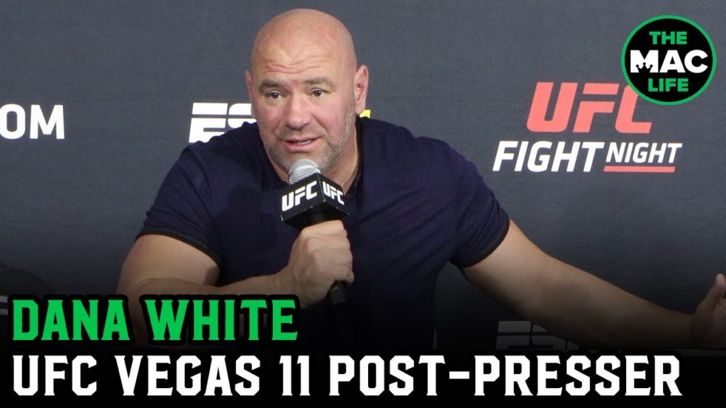 Dana White: “I think Tyron Woodley should retire”; Says Khamzat Chimaev could fight before Maia bout