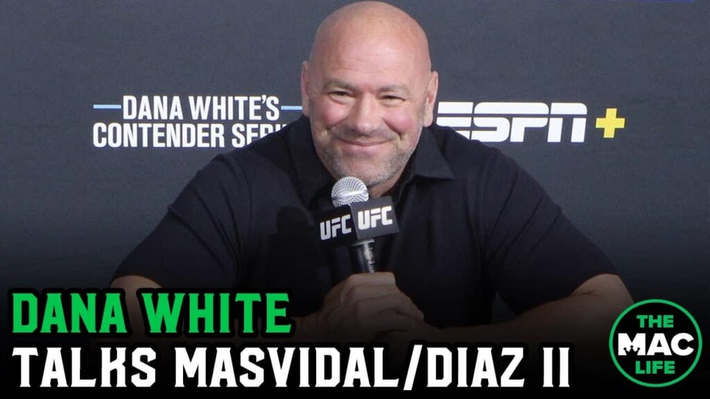Dana White: Jorge Masvidal wants to defend BMF belt against Nate Diaz; On the line in rematch