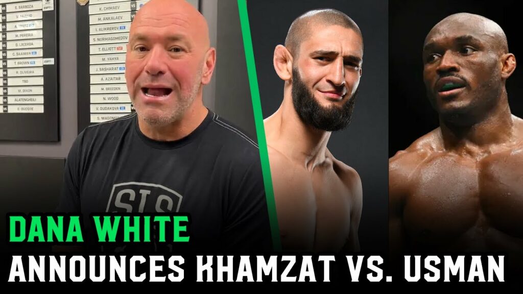 Dana White announces Kamaru Usman vs. Khamzat Chimaev for UFC 294