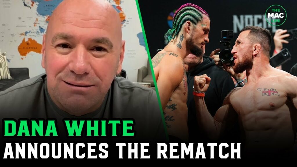 Dana White announces Sean O'Malley vs. Merab Rematch