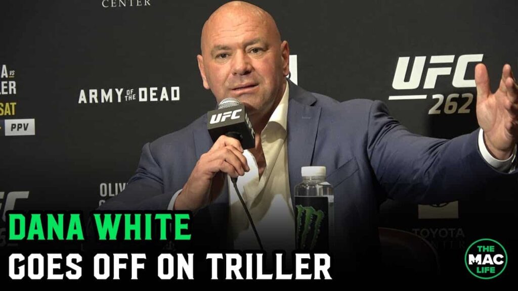 Dana White goes off on "f***ing idiots" Triller and Oscar De La Hoya: ‘I don’t give a s***"