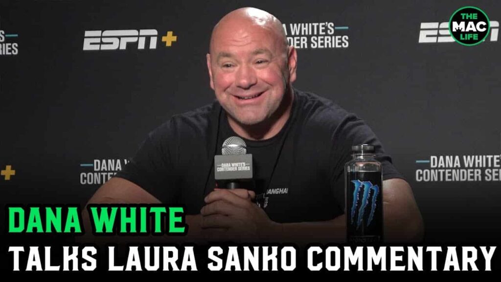 Dana White jokes about Laura Sanko’s commentary debut: ‘Miss-Not-Enough to do has plenty to do now’