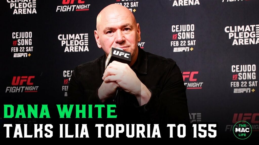 Dana White on Ilia Topuria: 'Other options than Islam Makhachev.. Ilia wanted to vacate'