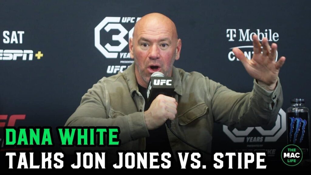 Dana White on Jon Jones vs. Stipe Miocic: “It’s so easy to create drama in this sport”