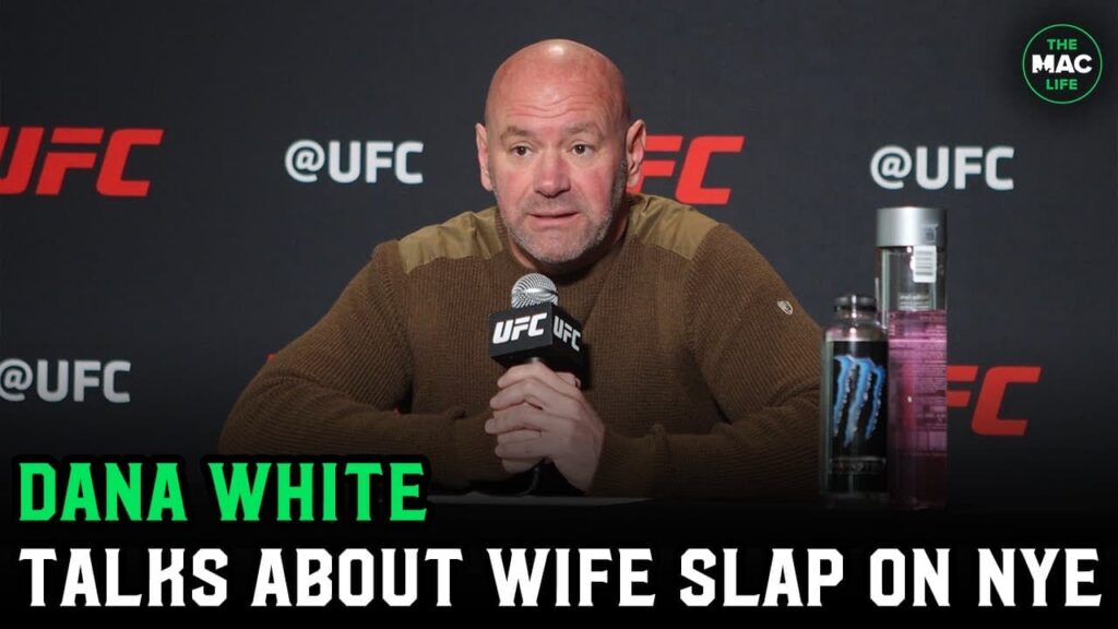 Dana White on NYE wife slap: “My punishment is this label for the rest of my life. Don't defend me.”