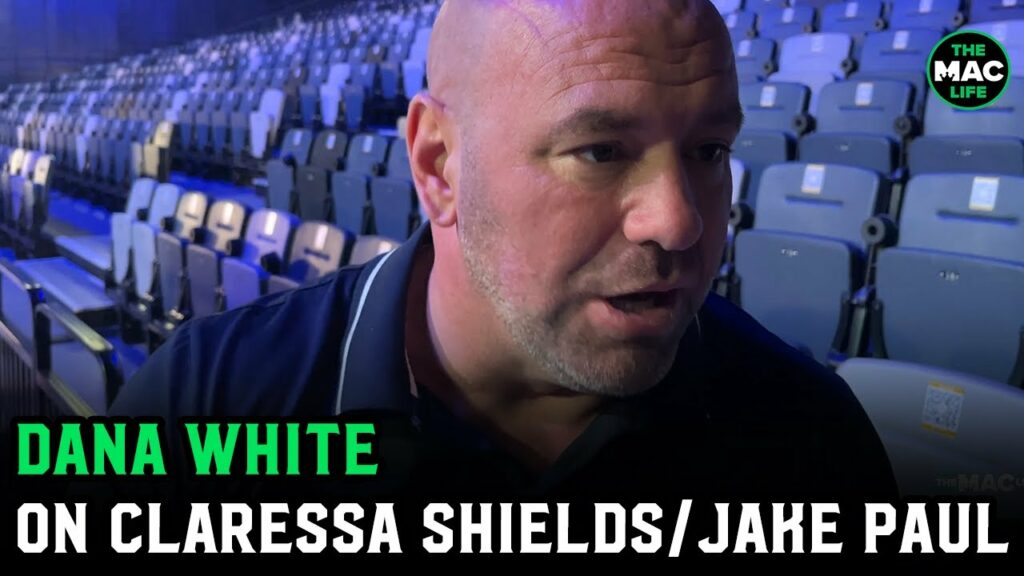 Dana White: "I hope Claressa Shields knocks Jake Paul the f*** out"