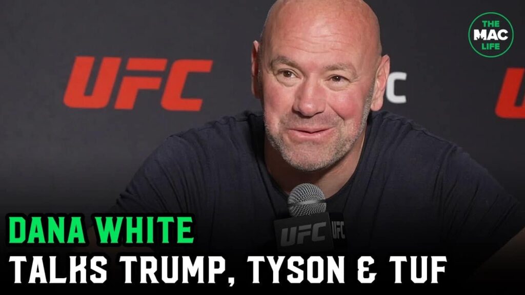 Dana White reacts to Donald Trump FBI raid, canceling Hulu deal for Mike Tyson and TUF 30