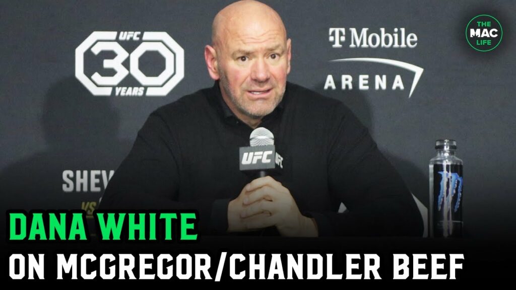 Dana White reveals Conor McGregor/Michael Chandler TUF altercation: "A lot of s*** went down"