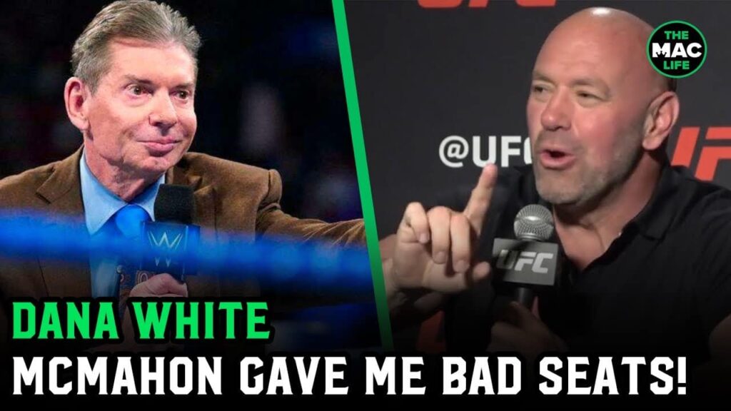 Dana White shares HILARIOUS Vince McMahon story about given s****y seats for WrestleMania