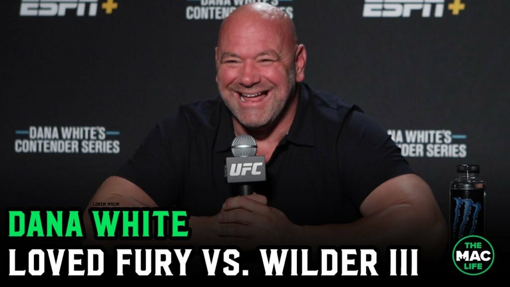 Dana White talks Masvidal vs. Edwards being 3 rounds; "Boxing needed Fury vs. Wilder III"