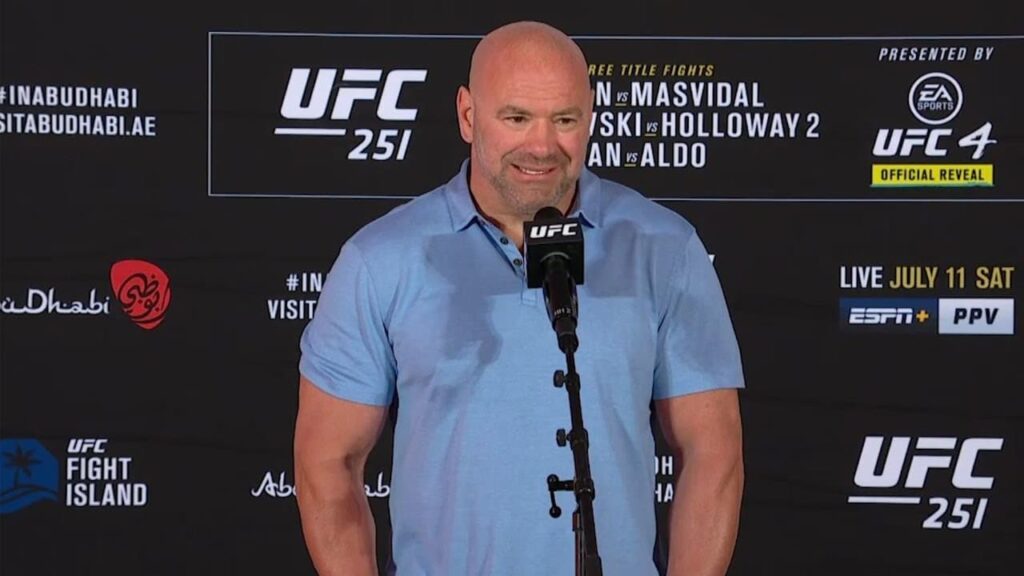 Dana White talks UFC 251 trends, Masvidal stepping in, Fight Island and more