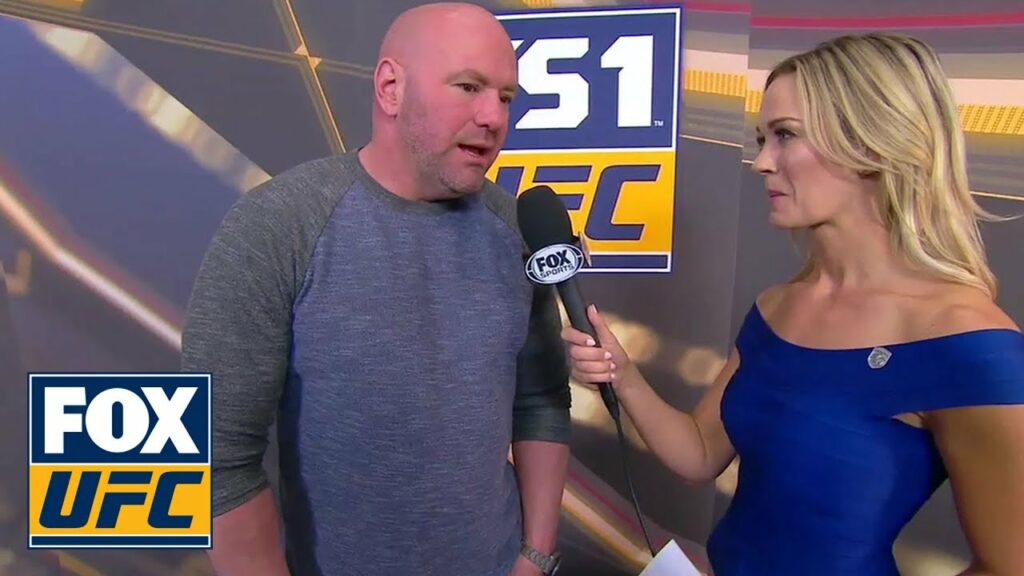 Dana White talks after a wild Fight Night in Denver | INTERVIEW | UFC FIGHT NIGHT