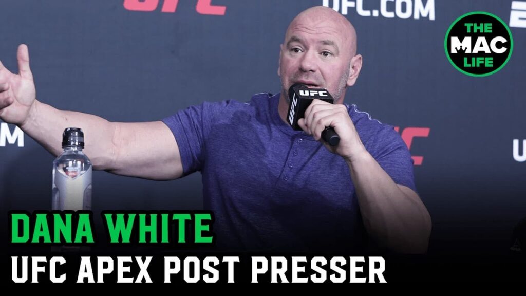 Dana White tells Jon Jones: “I tarnished you? You’ve done a very good job of tarnishing you”