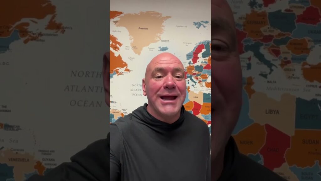 Dana blessing us today!!! π₯π«‘ #ufc303 #ufc302