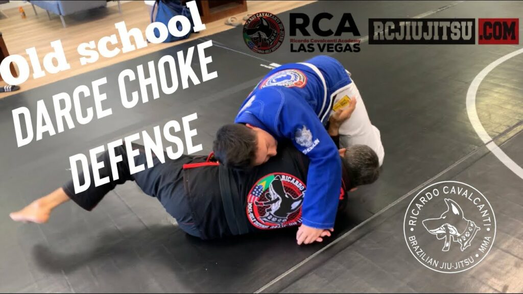 Darce choke defense