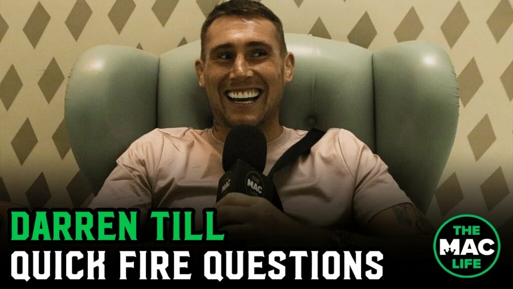 Darren Till answers quick-fire questions | UFC Fight Island 3