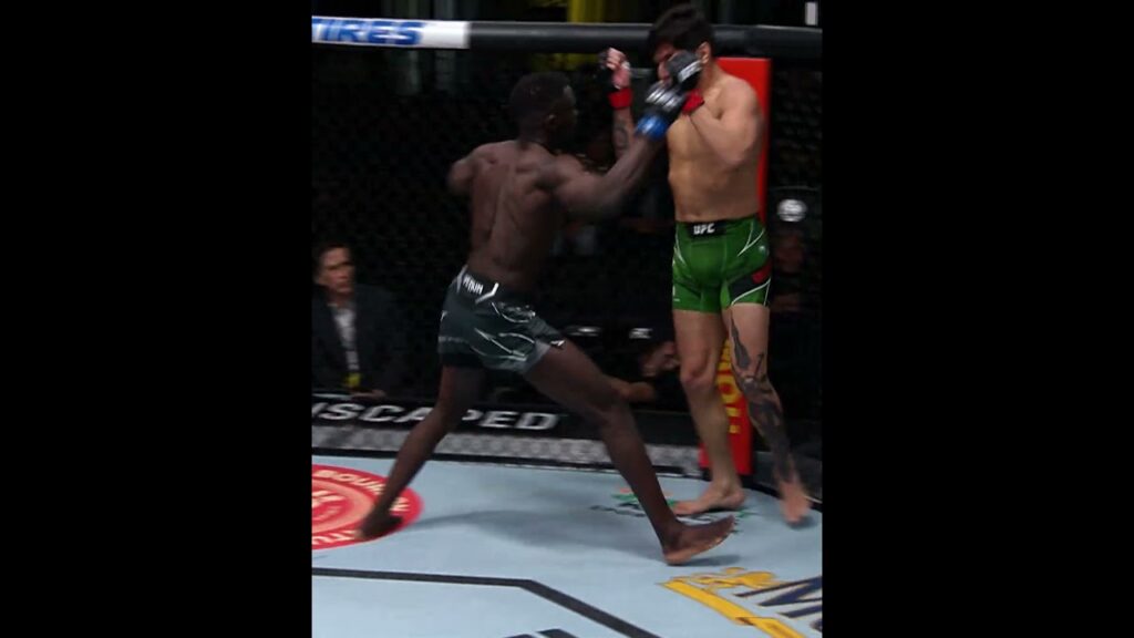 David Onama got him hurt BAD 😮‍💨 #ufckansascity