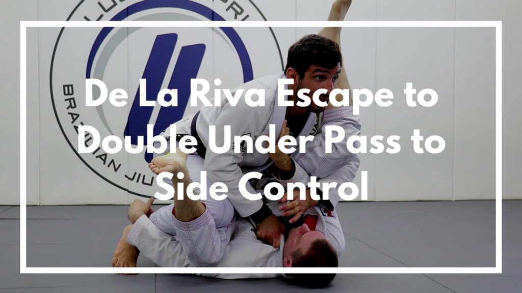 De La Riva Escape to Double Under Pass to Side Control