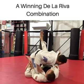 De la Riva Sweep To Guard Pass