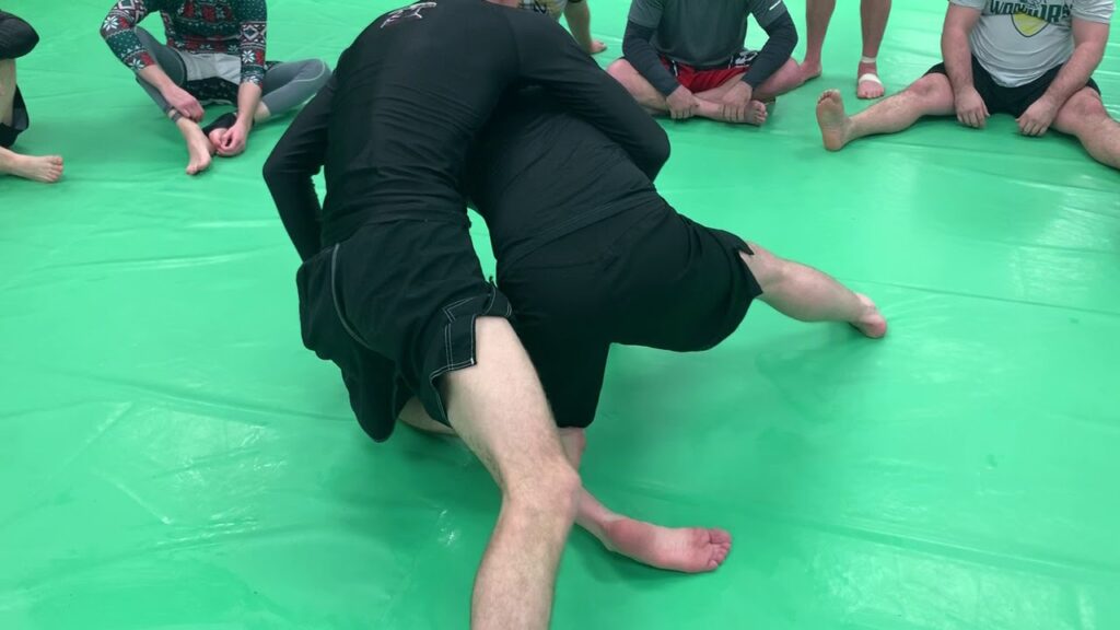 Deep Half Guard: Entry and Back Take (from Combat Base)