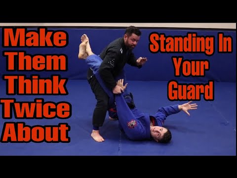 Defending Against The Standing Guard Break In Jiu Jitsu