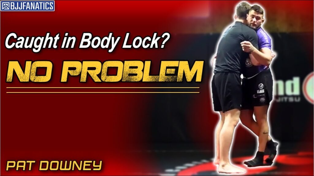 Defending Body Lock with Inside Trip by Pat Downey