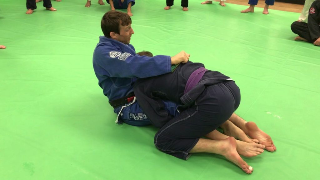 Defending the "Leg Hug" Pass