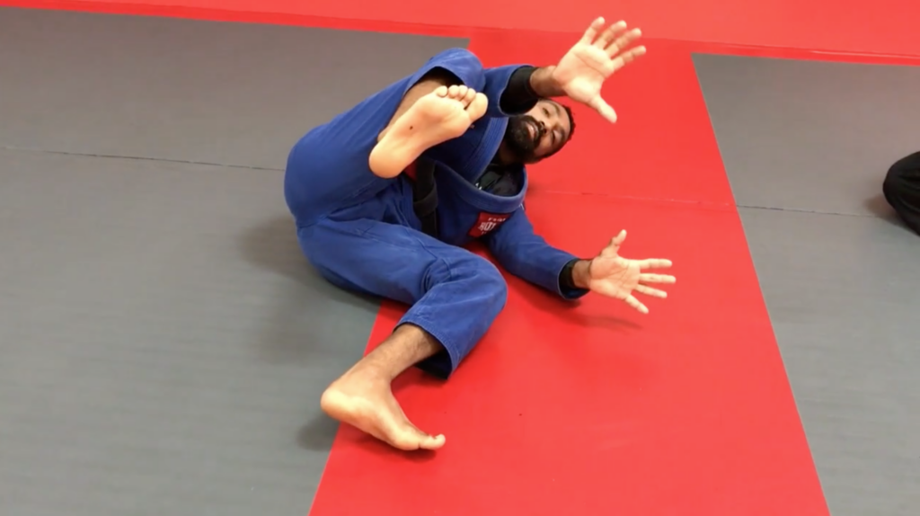 Denilson Pimenta - Collar Drag to the Back (Single Leg) - Solo Drill
