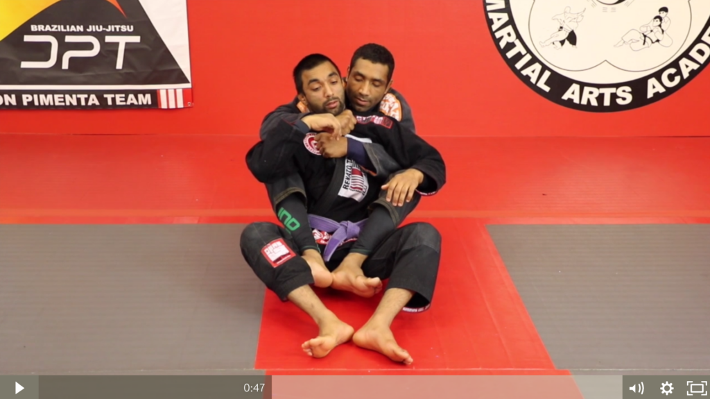Denilson Pimenta - Okeri-eri-jime Choke from the Back - Gi