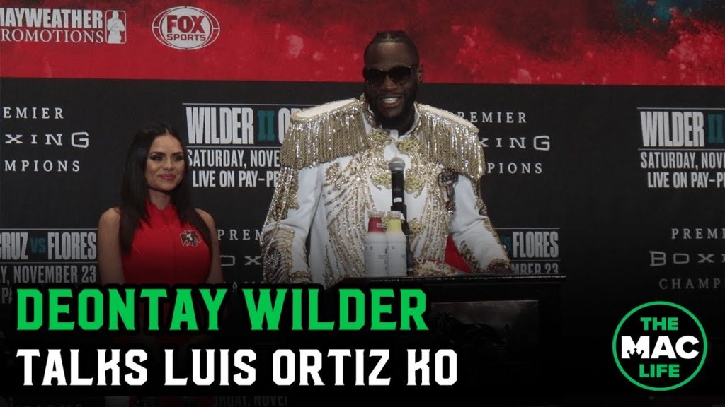 Deontay Wilder talks stunning Luis Ortiz KO; Says Tyson Fury's next