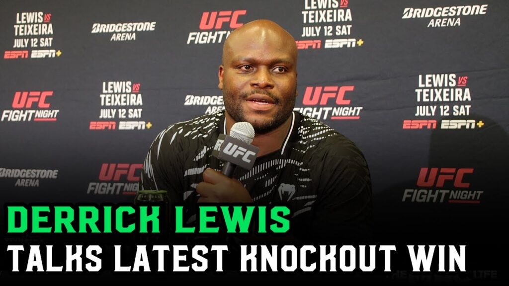 Derrick Lewis: ‘I spoke to Donald Trump about the List’