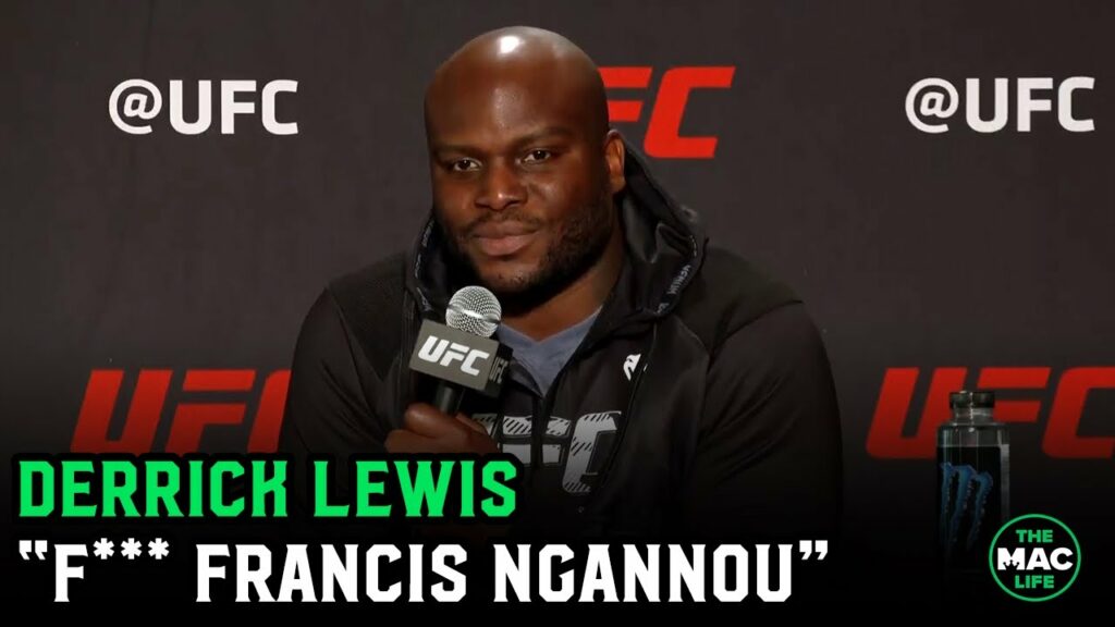 Derrick Lewis: 'When you’re fighting a police officer, you don’t wanna get Rodney King’d on ESPN'