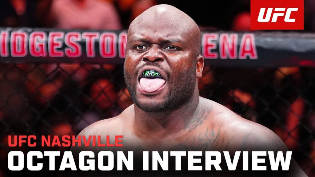 Derrick Lewis Octagon Interview | UFC Nashville